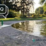 Steinbrunnen mit Systembrett als Szenarie für ein Coaching in der Natur