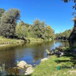 Wertach. Fluss in Augsburg. Mögliche Szenerie für ein Naturcoaching.